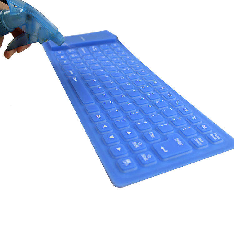 XF0610 USB Wired Soft Silicone Flexible Keyboard