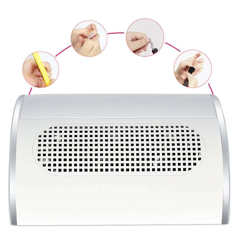 Aorlis AO-50161 Nail Dust Collector With Triple Fans 40W