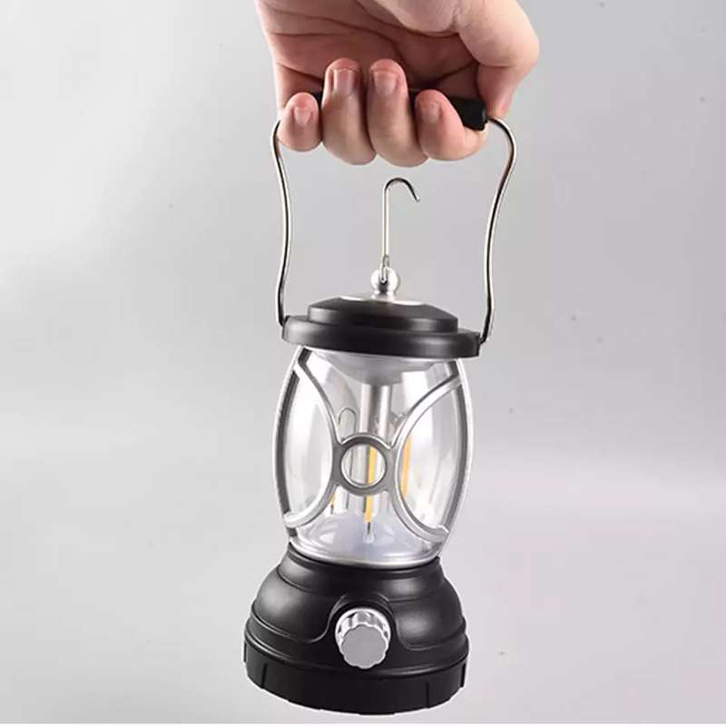 FA-T96 Mini Vintage Metal  Rechargeable Lantern