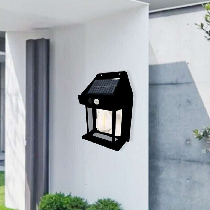 Aerbes AB-TY24 Waterproof Outdoor Solar Infrared Sensor Wall Lamp