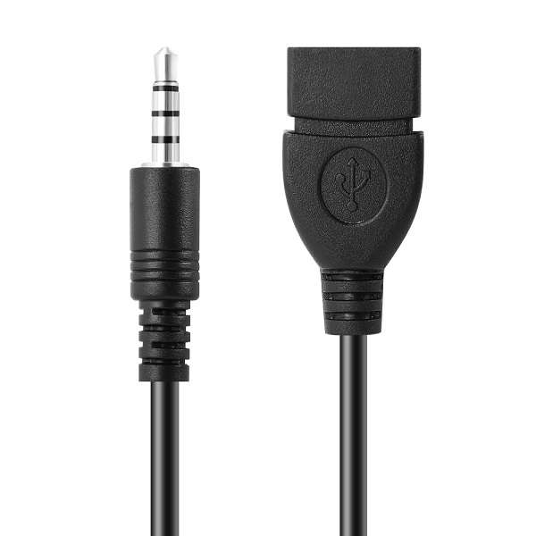 SE-L213 3.5mm Male AUX To USB Female Cable 1.5M