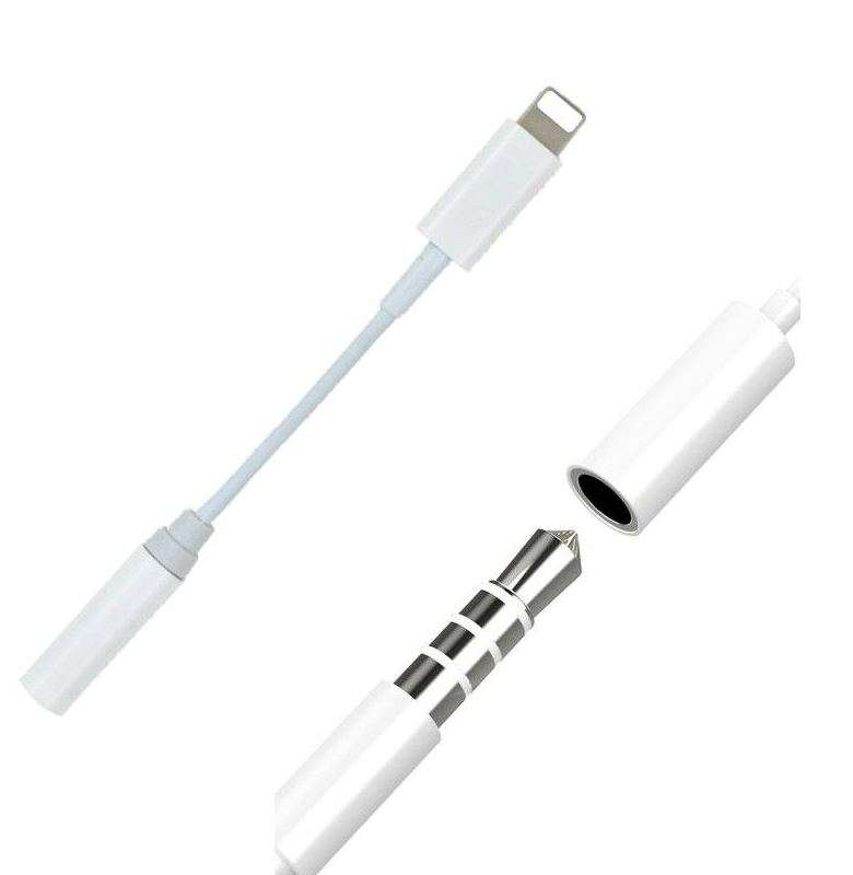 Treqa CA-1052 Lightning to headphone Jack Adapter