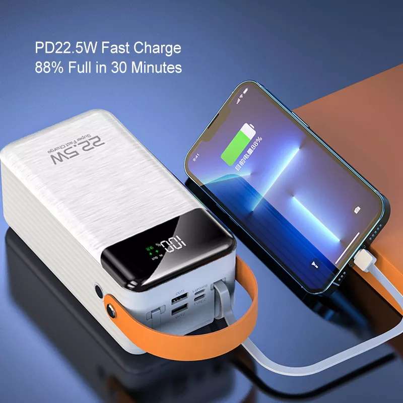 Sovo PD121 Power Bank Fast Charging QC3.0 60000mah With PD Port 22.5W
