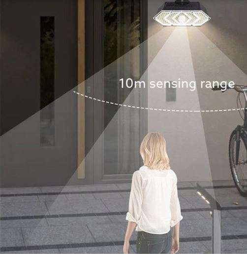 FA-105 Rechargeable Solar Sensor Interaction Wall Lamp