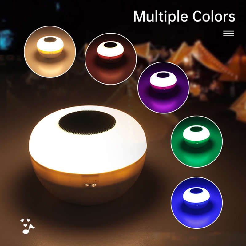 FA-XKL-Q7 Touch Music Bluetooth Speaker Ambience Light RGB + White Lights With Hook
