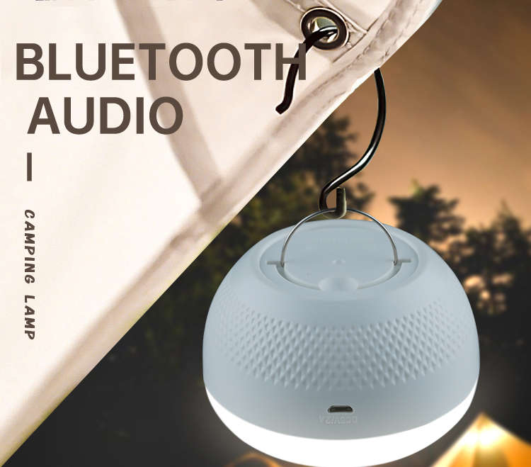 FA-XKL-Q7 Touch Music Bluetooth Speaker Ambience Light RGB + White Lights With Hook