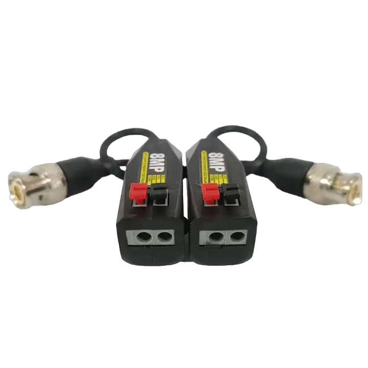 Split 8MP HD Video Balun For CCTV Camera