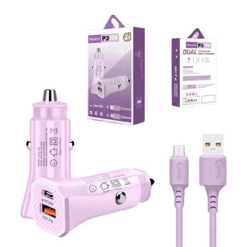 Keke-903 Dual Port 18W Quick 3.0 Car Charger
