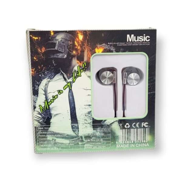 U71 HIFI Sound Earphone 3.5mm
