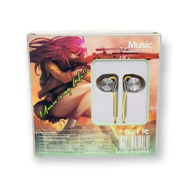 U71 HIFI Sound Earphone 3.5mm
