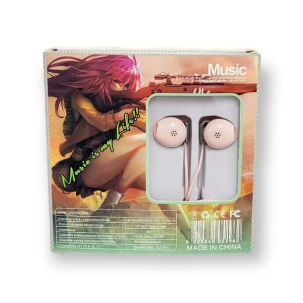 U71 HIFI Sound Earphone 3.5mm