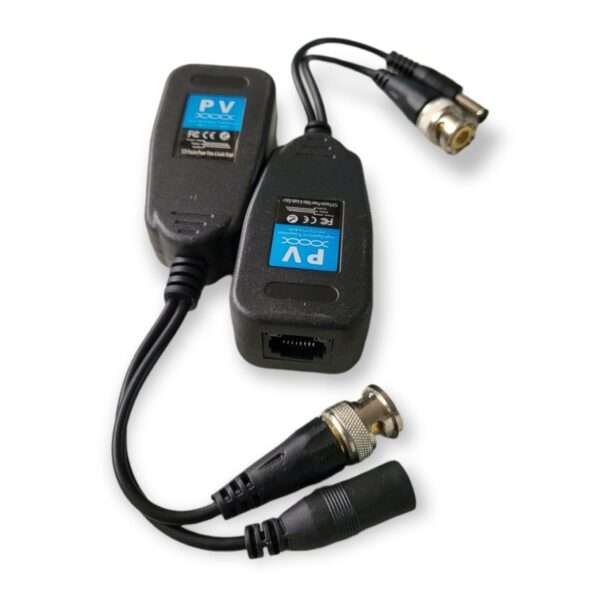 RJ45 HD Video Balum 8MP WIth Male BNC and Female Ports