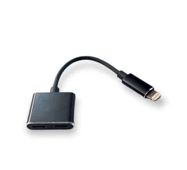 AB-S662i 2 In 1 Lightning To Lightning And Lightning Adapter Cable