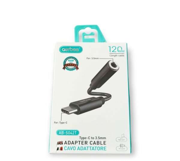AB-S042T Type C To 3.5mm Adapter Cable