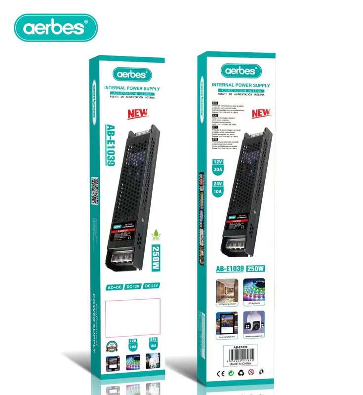 Aerbes AB-1039-12V  Internal Power Supply 20A 250W