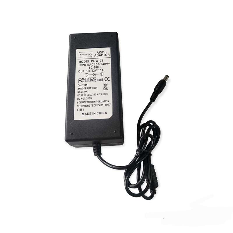 Treqa POW-05 12V 5A Power Adapter
