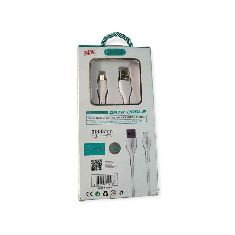 Aerbes AB-S826M 2.4A Micro USB Data Charging Cable 2 Meters