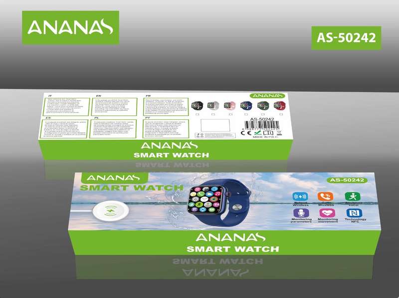 Ananas AS-50242 Bluetooth Smart Watch