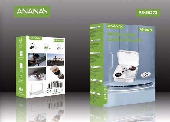 Ananas AS-50272 TWS Bluetooth Transparent Dual Mode Gaming Earphone