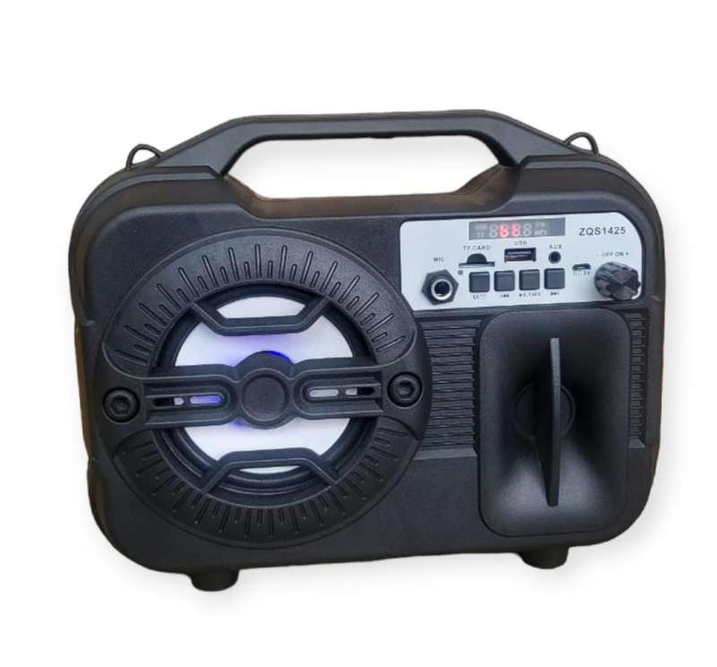 ZQS1425 TWS RGB 12W Bluetooth Speaker With FM Radio And Easy Carry  1500mah
