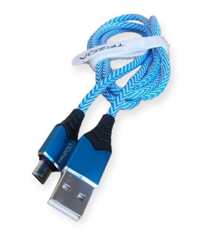 Treqa CA-8331 Micro USB Braided Cable 3.4A 1M