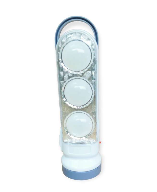 FA-189-A Rechargeable LED Emergency Light Cold White, Warm White + Torch and Battery Operated