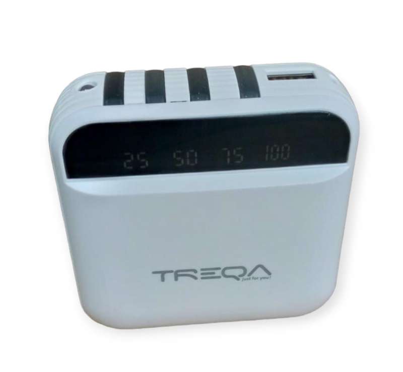 Treqa TR-940 Power Bank 10000Mah With LED Flashlight