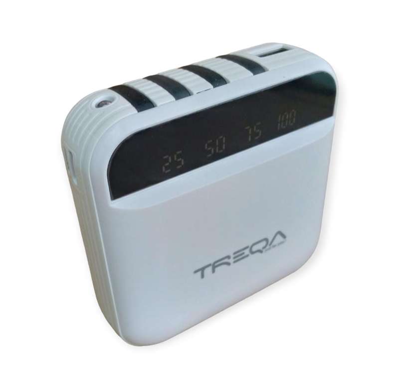Treqa TR-940 Power Bank 10000Mah With LED Flashlight