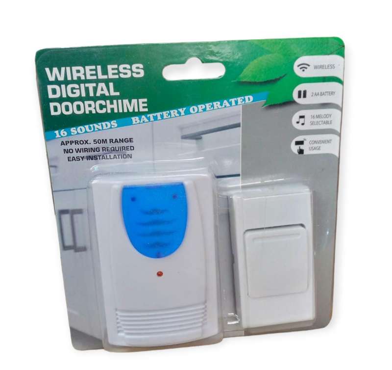 XF0801-A Wireless Digital Door Chime Alarm