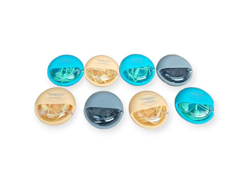 Treqa EP-727  Extra Bass Earphones in Storage Box
