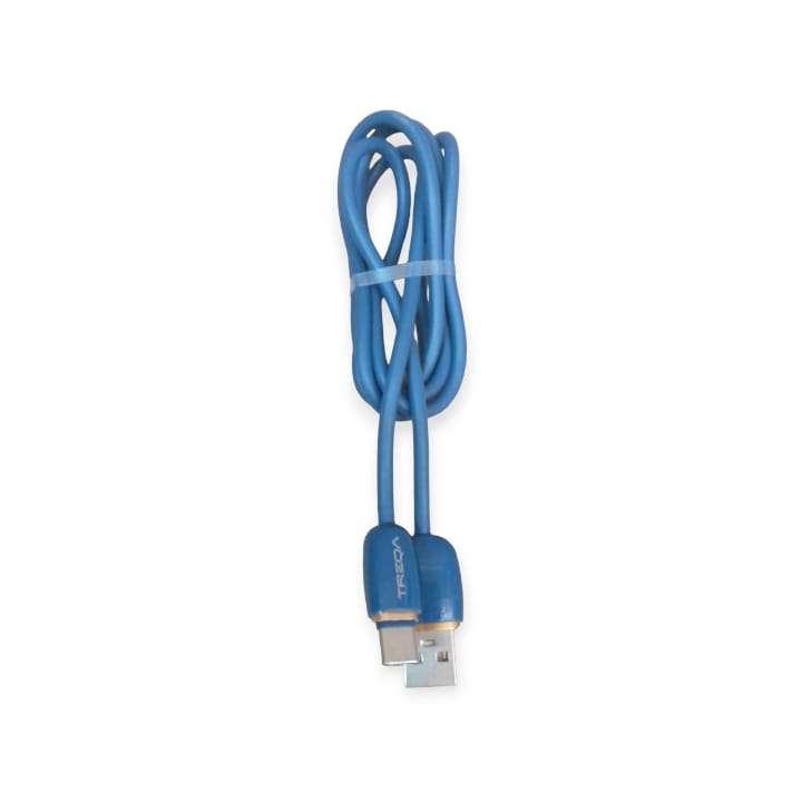 Treqa CA-8603 Silicone Type C USB Cable 5.1A 1M