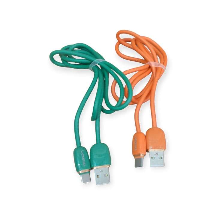 Treqa CA-8603 Silicone Type C USB Cable 5.1A 1M