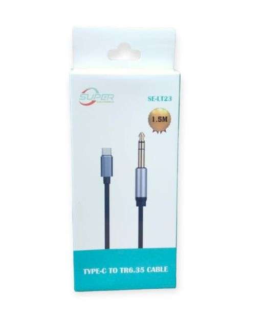 SE-LT23 TYPE C TO TRS6.35 Cable 1.5M