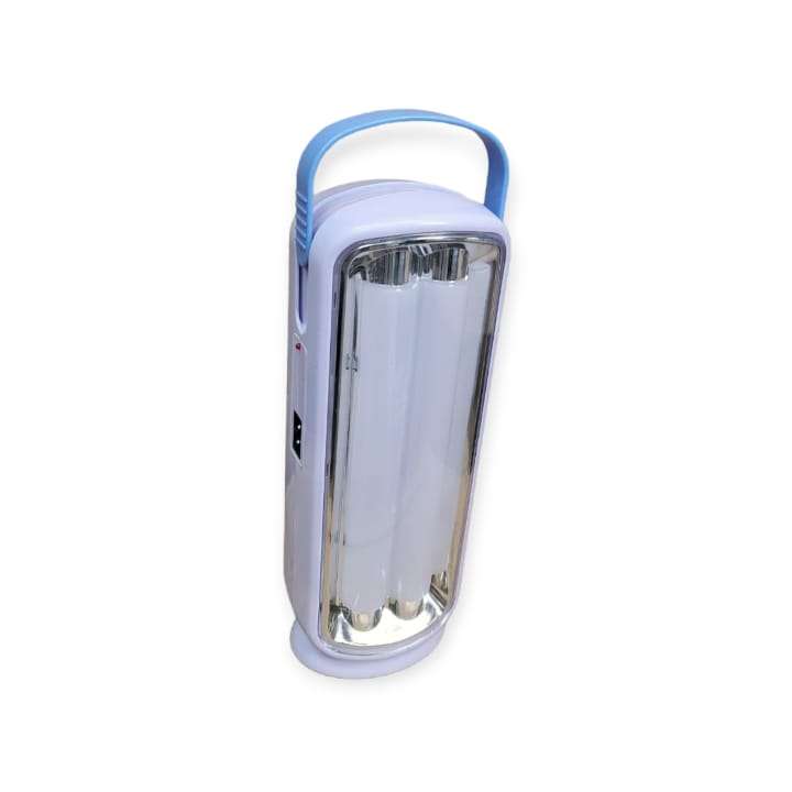 FA-8818BT Solar Powered Rechargeable 2 Bulb Emergency Light With Built-In Battery