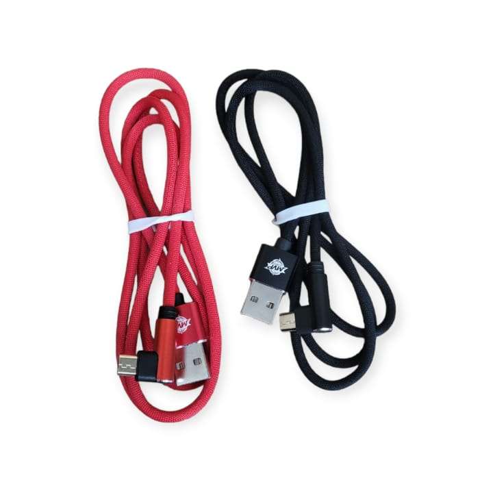 Treqa CA-8101 90° Angle Micro USB Cable 1M