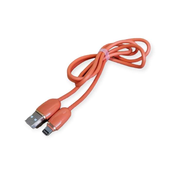 Treqa CA-8602 Silicone Lightning Pin USB Cable For IOS 5.1A 1M