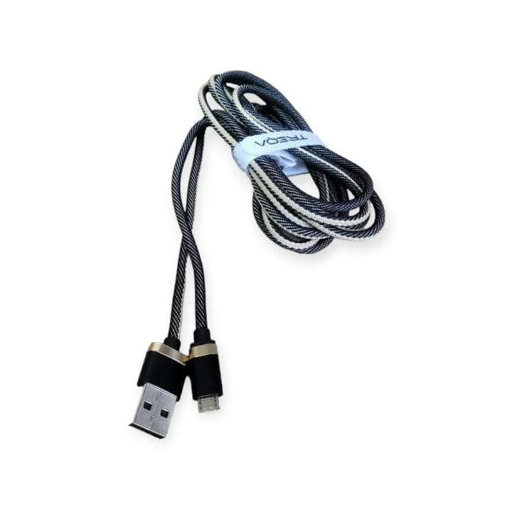 Treqa CA-8281 Golden Cowboy V8 USB Cable 3.1A 2M