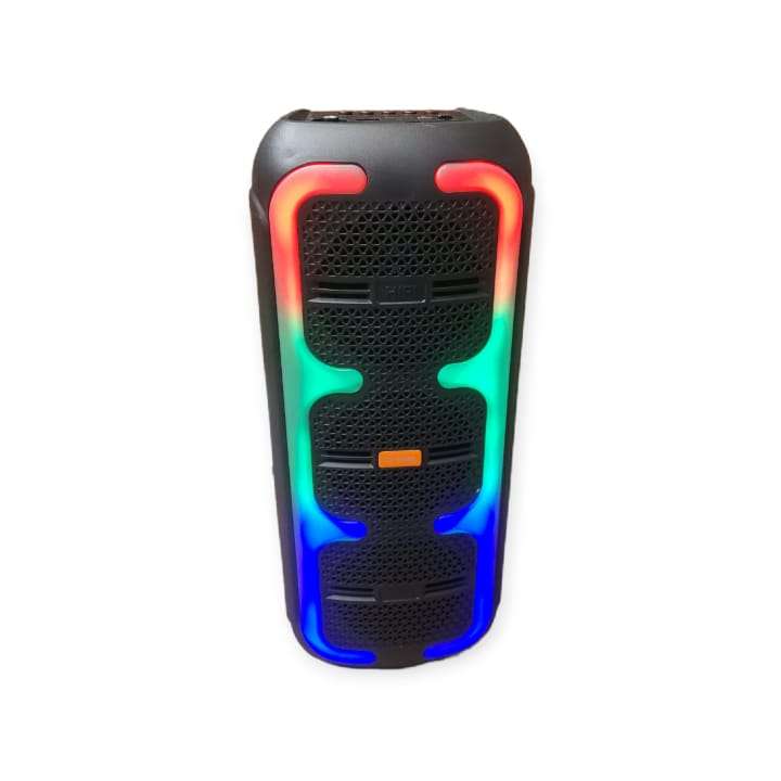 CS-4408 RGB Bluetooth Speaker with Microphone Line In USB &amp; Micro SD Card Playback + FM Radio...