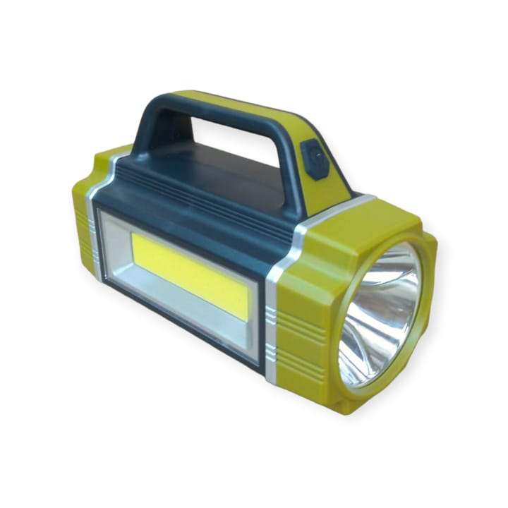 FA-2207 Load shedding Solar Powered Flashlight With COB + LED