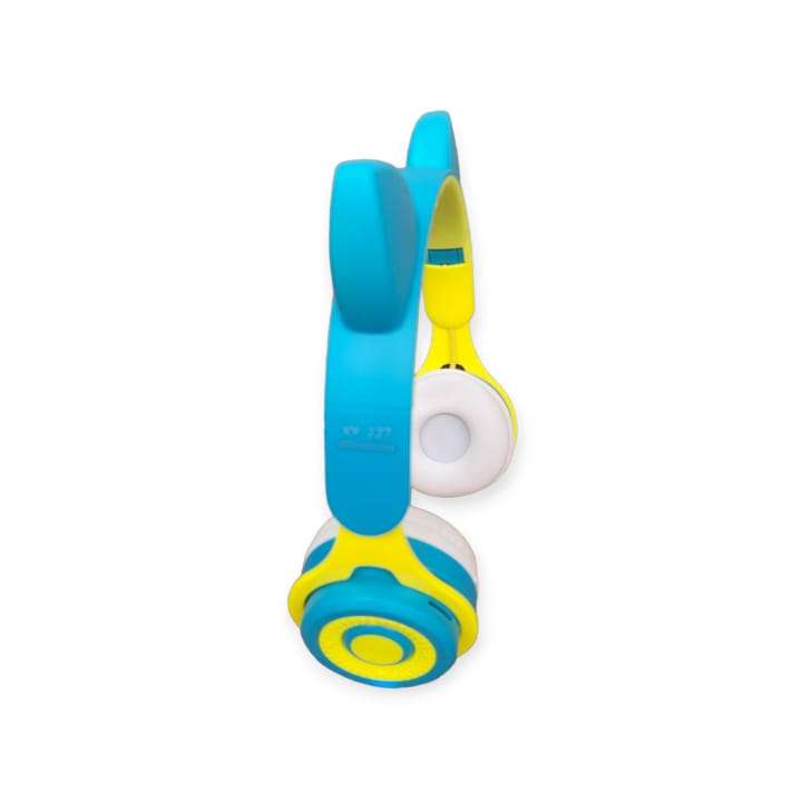 XY227 Foldable Cat Ear Bluetooth 5.0 Headset FM Radio Micro SD Card Slot