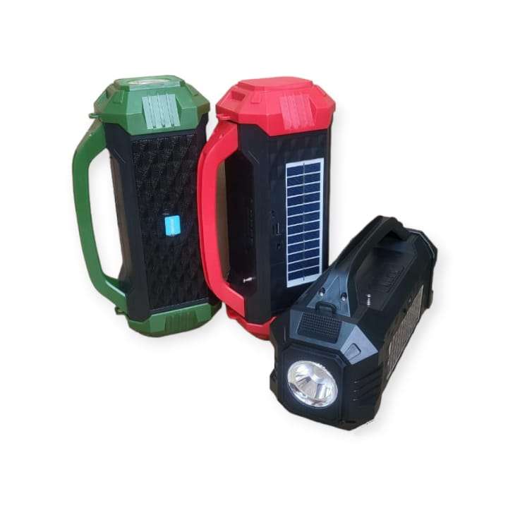 Aerbes AB-SD14 Rechargeable Solar  Powered Bluetooth Speaker Flashlight
