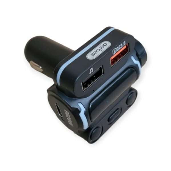 Aerbes AB-CZ04 Multifunctional Wireless Car RGB MP3 Player FM Transmitter PD 20W