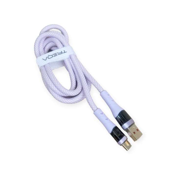 Treqa CA-8813 USB To Type C 9.1A Cable 1M