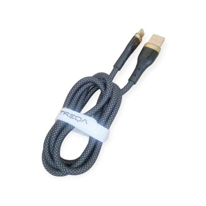 Treqa CA-8813 USB To Type C 9.1A Cable 1M