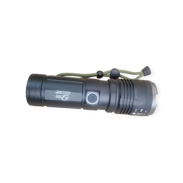 Feimao FA-P18-TG Zoomable Rechargeable Aluminium Alloy White Flashlight