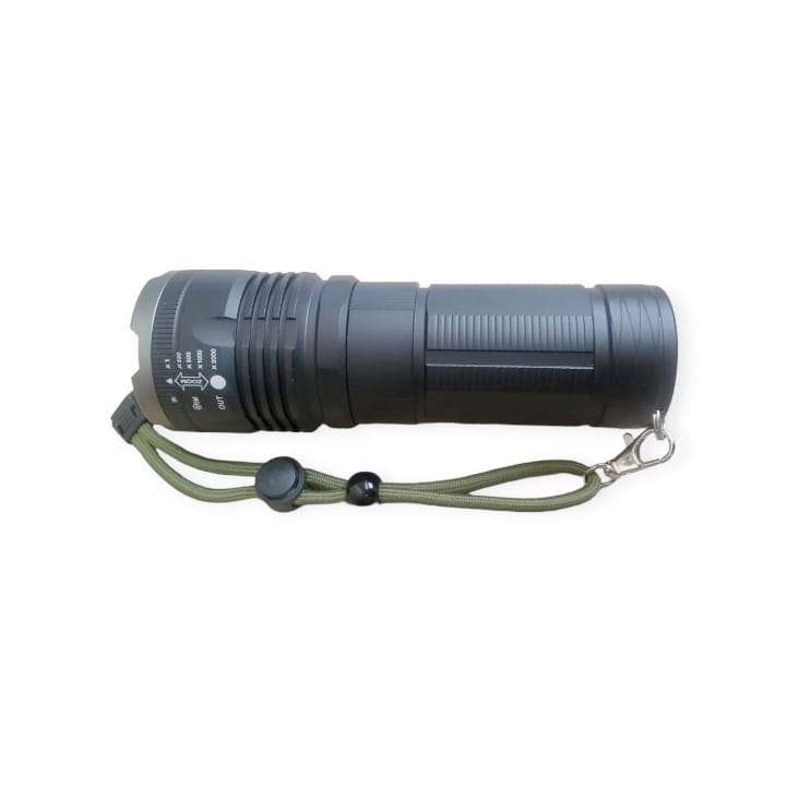 Feimao FA-P18-TG Zoomable Rechargeable Aluminium Alloy White Flashlight