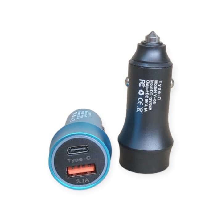Lylala LY-06 USB 3.1A +PD 25W Car Charger