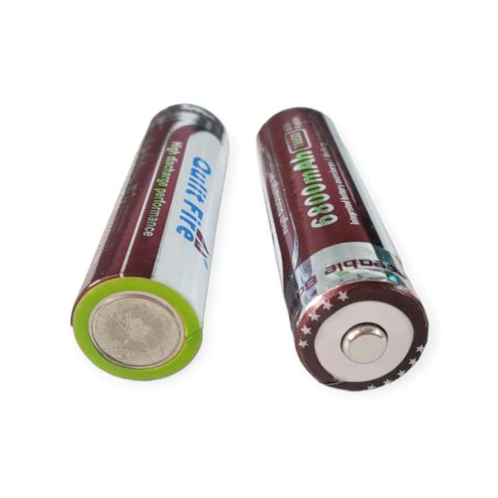 FA-18650-12A Single Rechargeable Li-on 9.6W Qulit Fire Battery 6800mah 3.7V