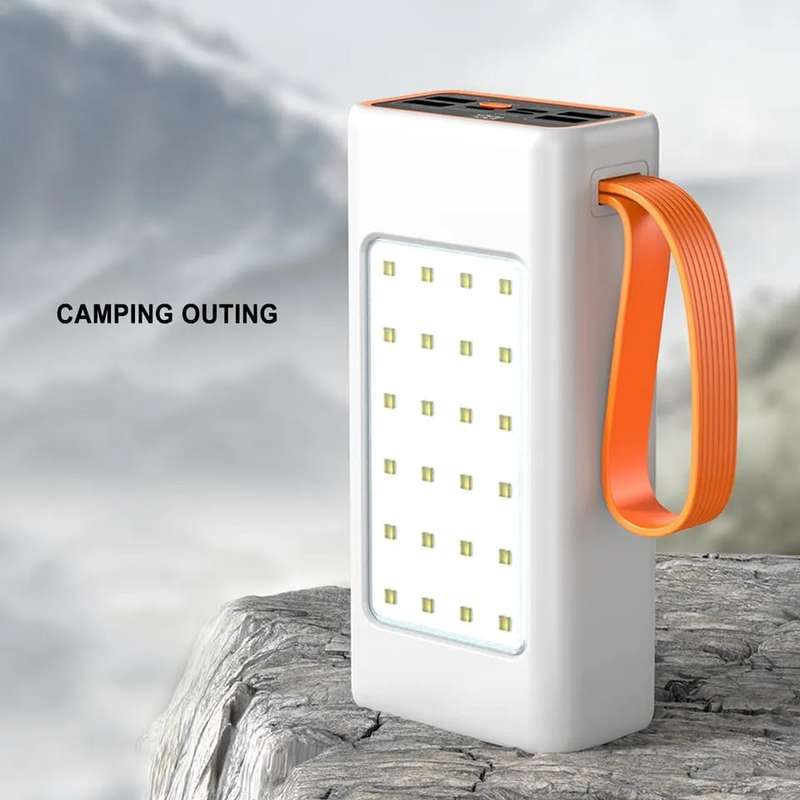 Sovo PD120 Power Bank Fast Charging QC3.0 50000mah With 4 USB Output PD Port + LED Light