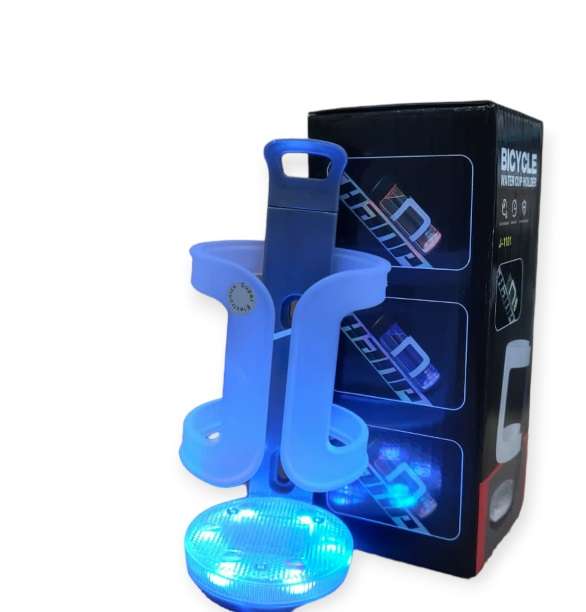 LED RGB Bicycle Water Bottle Holder